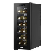Baridi 12 Bottle Wine Fridge & Cooler - Black DH73 Baridi - Dynamic Drive