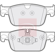 Apec Front Brake Pad Set PAD2146