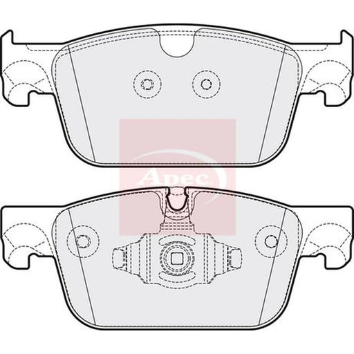 Apec Front Brake Pad Set PAD2146