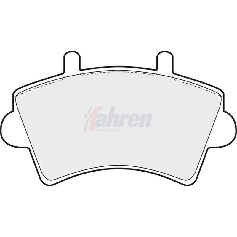 Fahren Front Brake Pad Set FBP3055
