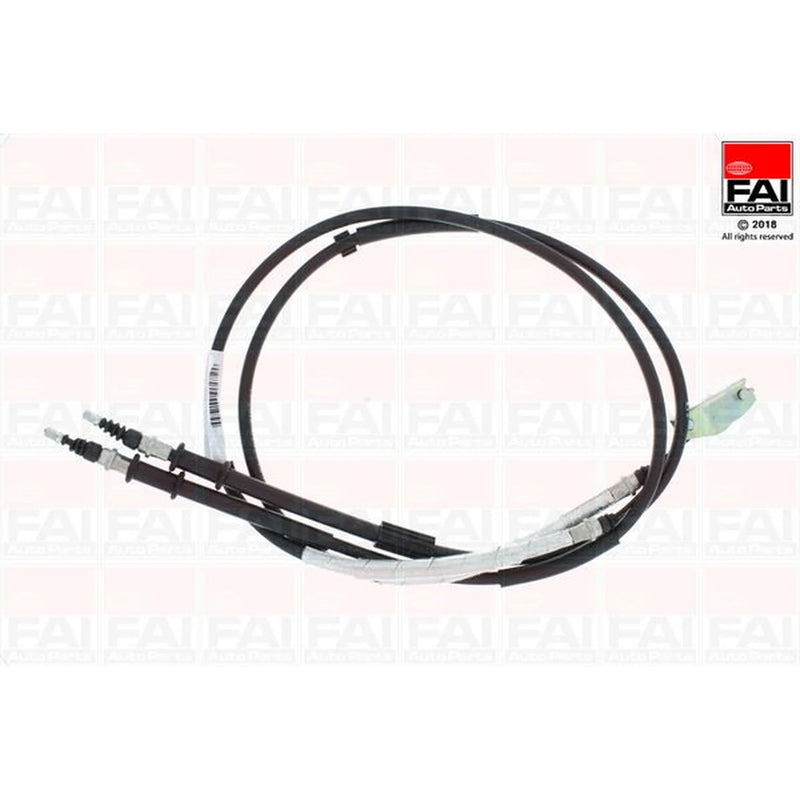 FAI Handbrake Cable Left Rear fits Opel Corsa D 2006-2014 1.6 1.7