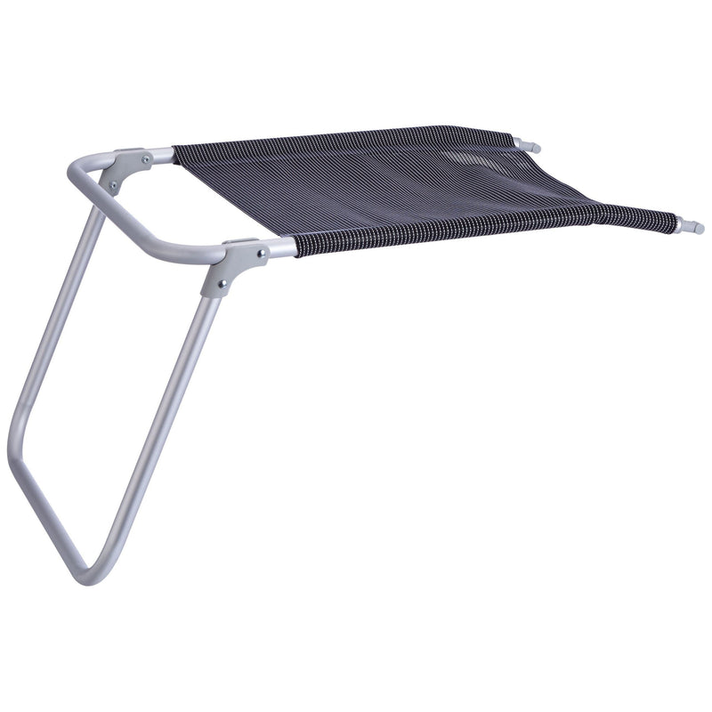 Malaga Compact Footrest Silver 9101170 Camp 4 - Dynamic Drive