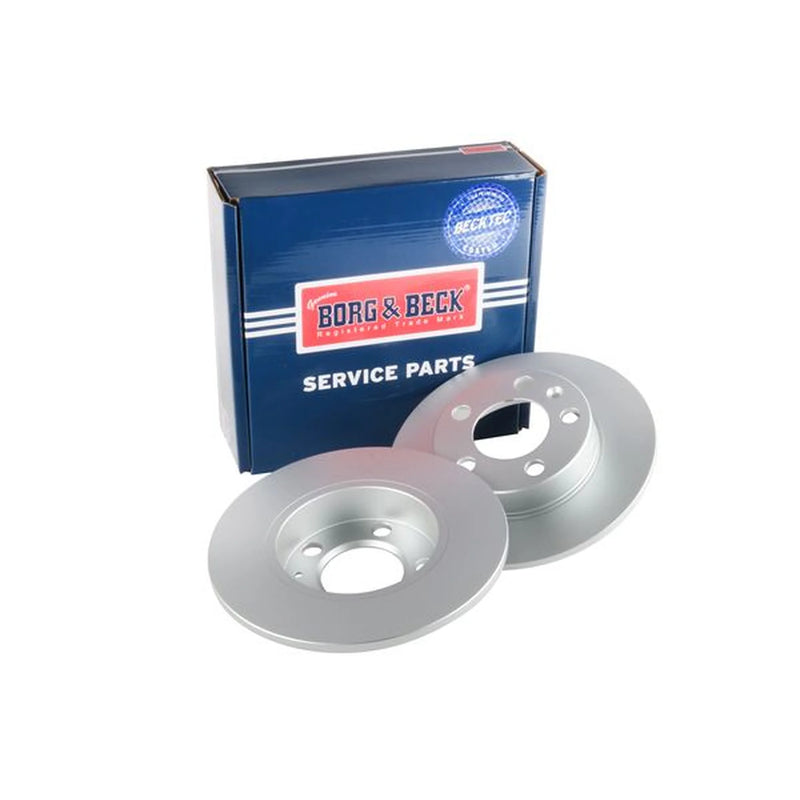 Borg & Beck Front & Rear Brake Discs & Pads fits Audi Tt 1998-2006 1.8