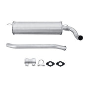 Hella End Silencer Rear fits Citroën Gs 1970-1986 1.0 1.1 1.2 1.3