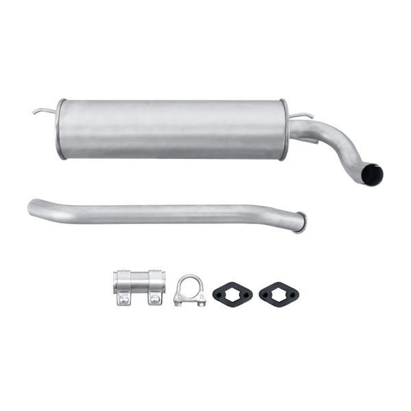 Hella End Silencer Rear fits Citroën Gs 1970-1986 1.0 1.1 1.2 1.3