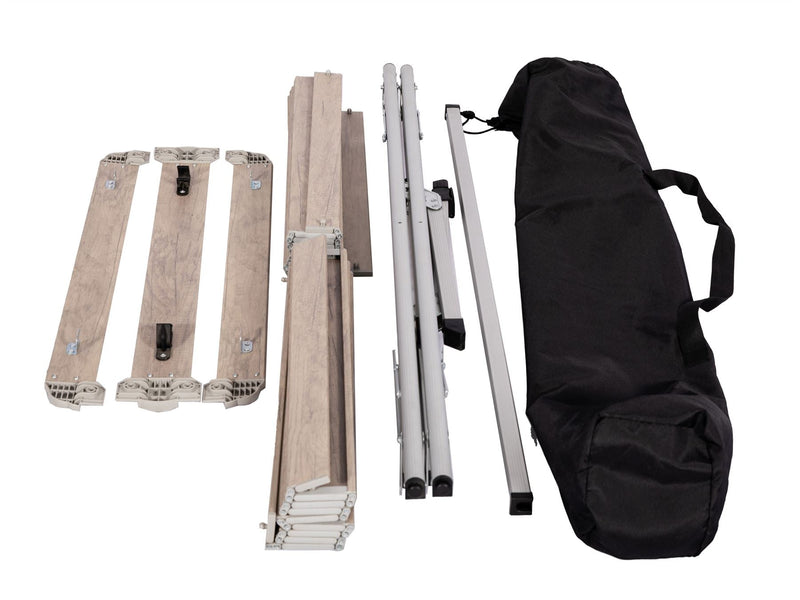 Quest Elite Derwent slatted Camping Table in light wood Quest - Dynamic Drive