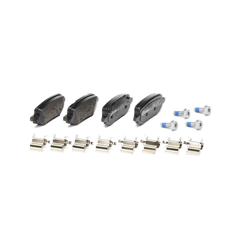 Brembo 4 x Rear Brake Pad Set fits Ford Puma 2019-2020 1.0 1.5