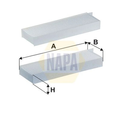 NAPA Cabin Air Filter (Pollen Filter) NFC4290