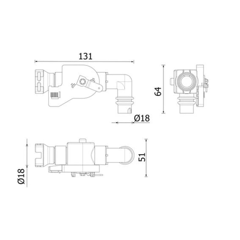 Mahle Coolant Control Valve Assembly fits Daf Xf II 2021 on