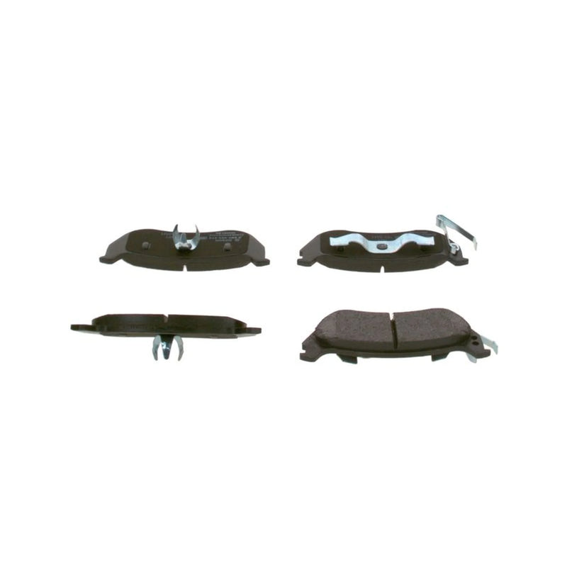 Bosch Front & Rear Pads fits Jeep Cherokee 2001-2008 2.4 2.5 2.8 3.7