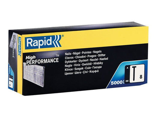 Rapid No.8 Brad Nails 18Ga 50mm (Box 5000) Rapid - Dynamic Drive