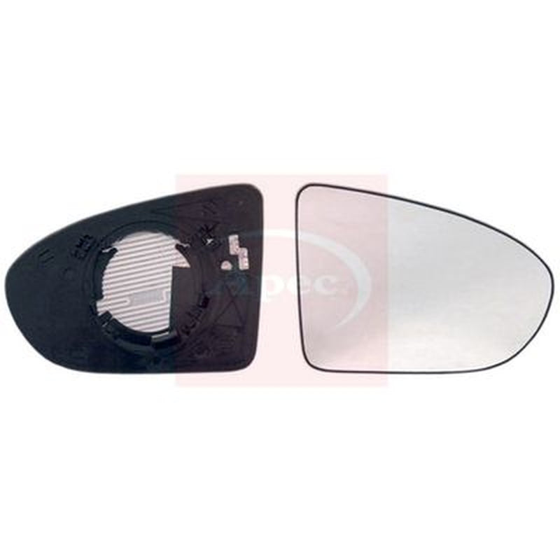 Apec Exterior Wing Mirror Glass Right fits Nissan Qashqai +2 2007-2014
