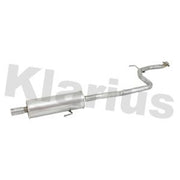 Klarius Exhaust Pipe OD fits Toyota Yaris/Vitz 2005-2011 1.3 1.33