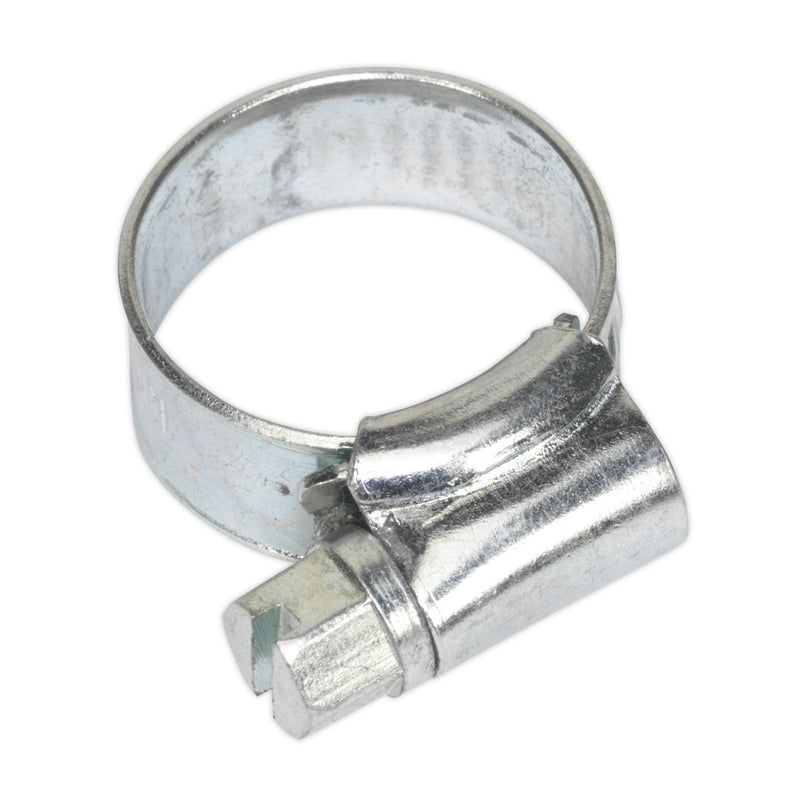 Sealey Hose Clip Zinc Plated 8-14mm Pack of 30 SHC000 Sealey  - Dynamic Drive
