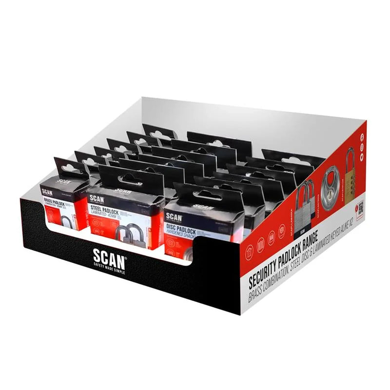 Scan Padlock CDU Display (18 Padlocks) - SCAPLCDU18