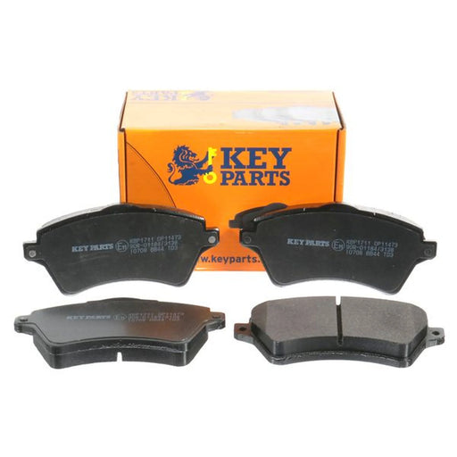 Key Parts Front Brake Pad Set fits Land Rover Freelander I 1998-2006 1.8 2.0 2.5