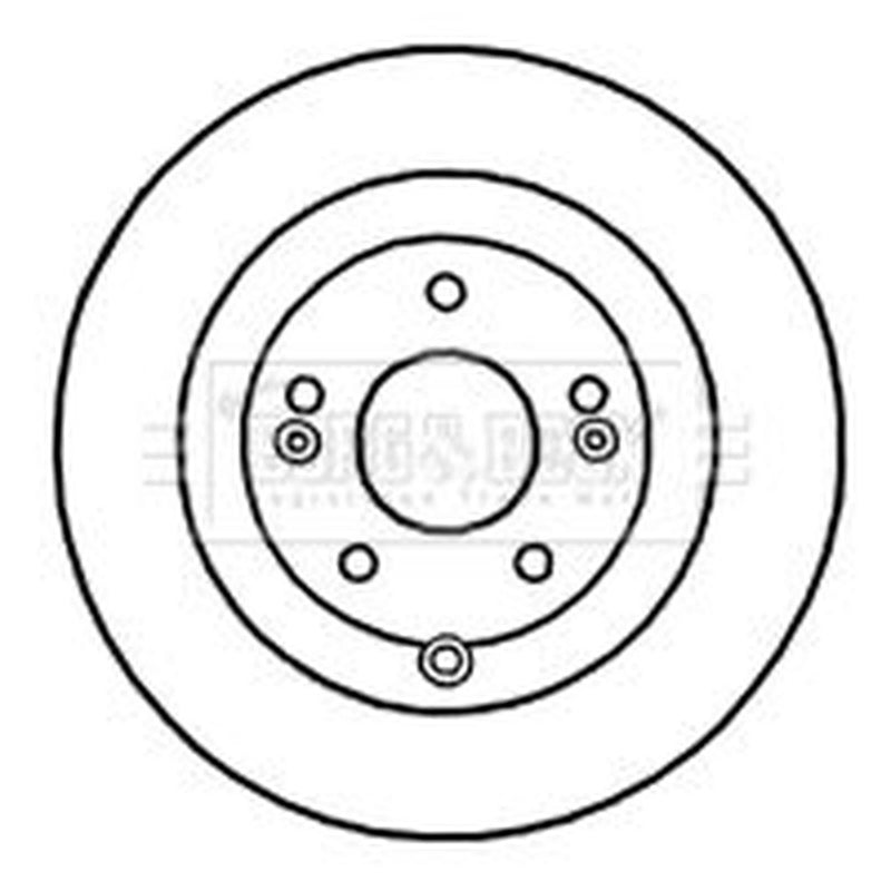 Borg & Beck Front & Rear Brake Discs & Pads fits Hyundai Santa Fé II 2006-2012