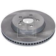 Febi 2 x Internally Vented Front Brake Discs 181560-x2