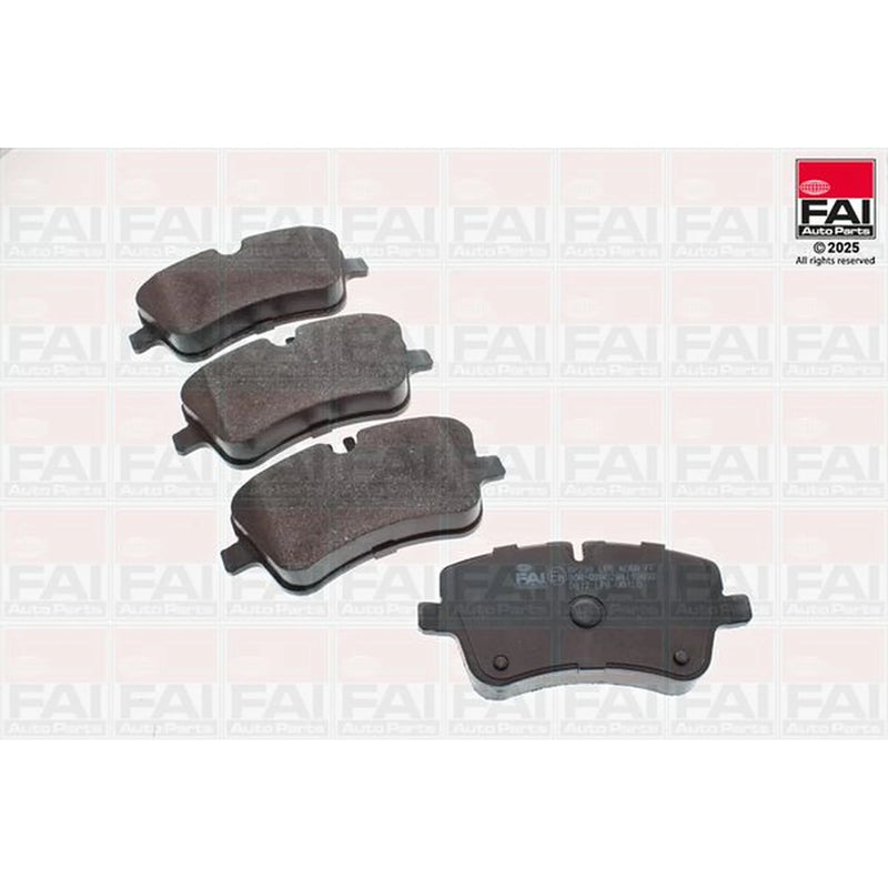 FAI Front Brake Pad Set fits Mercedes-Benz C-Class 2000-2008