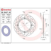 Brembo Front Floating Brake Disc & Rear Floating Brake Disc Brake fits Honda Xl