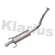 Klarius Exhaust Pipe OD fits Toyota Corolla 2001-2008 1.4 1.6