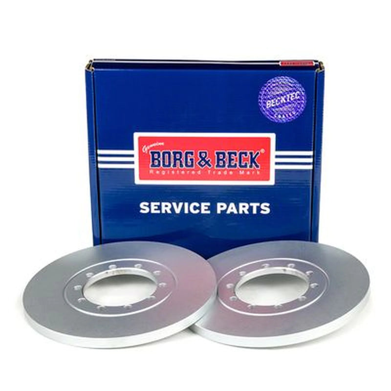 Borg & Beck Front & Rear Brake Discs & Pads fits Ford Transit Tourneo Bus