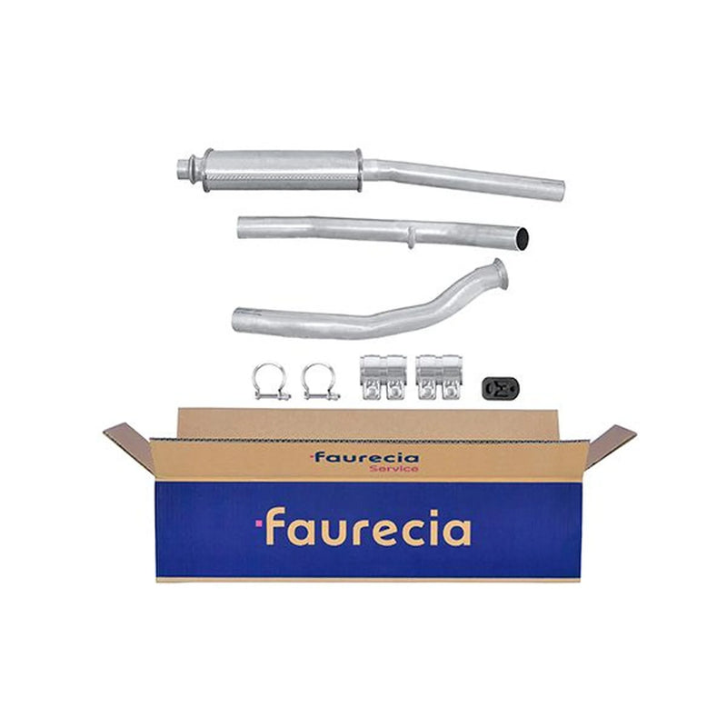 Hella Middle Silencer fits Peugeot 206 2000-2009 1.6
