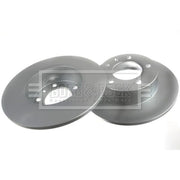 Borg & Beck Rear Brake Solid Discs & Pads fits Renault Master Pro 2004-2010