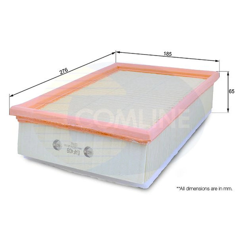 Comline Engine Air Filter fits Seat Cordoba 1993-2002 1.6 1.8 1.9 2.0