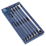 Sealey Double End Ring Spanner Set 7pc Extra-Long Metric AK6311 Sealey - Dynamic Drive