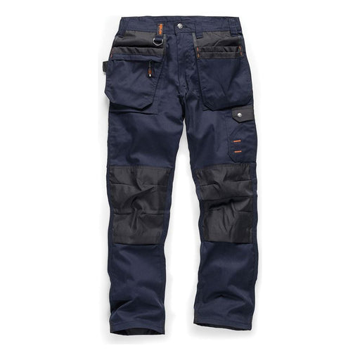 Scruffs Worker Plus Trousers Navy 32R Scruffs - Dynamic Drive