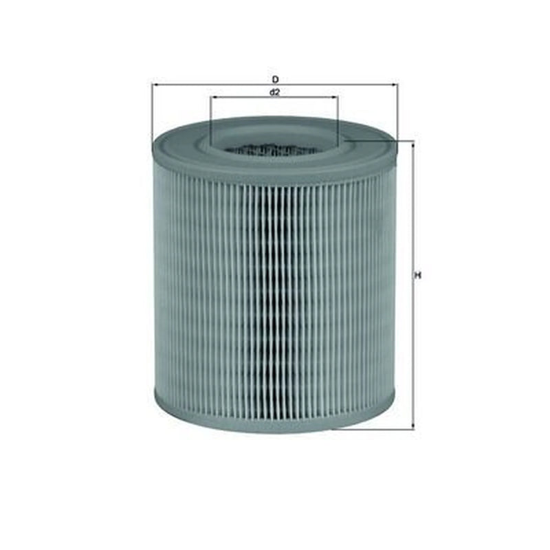 Mahle Engine Air Filter fits Audi A6 C6 2004-2011 2.0