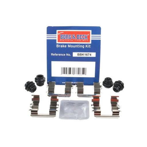 Borg & Beck Brake Pad Accessory Fitting Kit Rear BBK1674