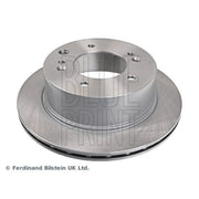 Blue Print 2 x Vented Rear Brake Discs ADG04369