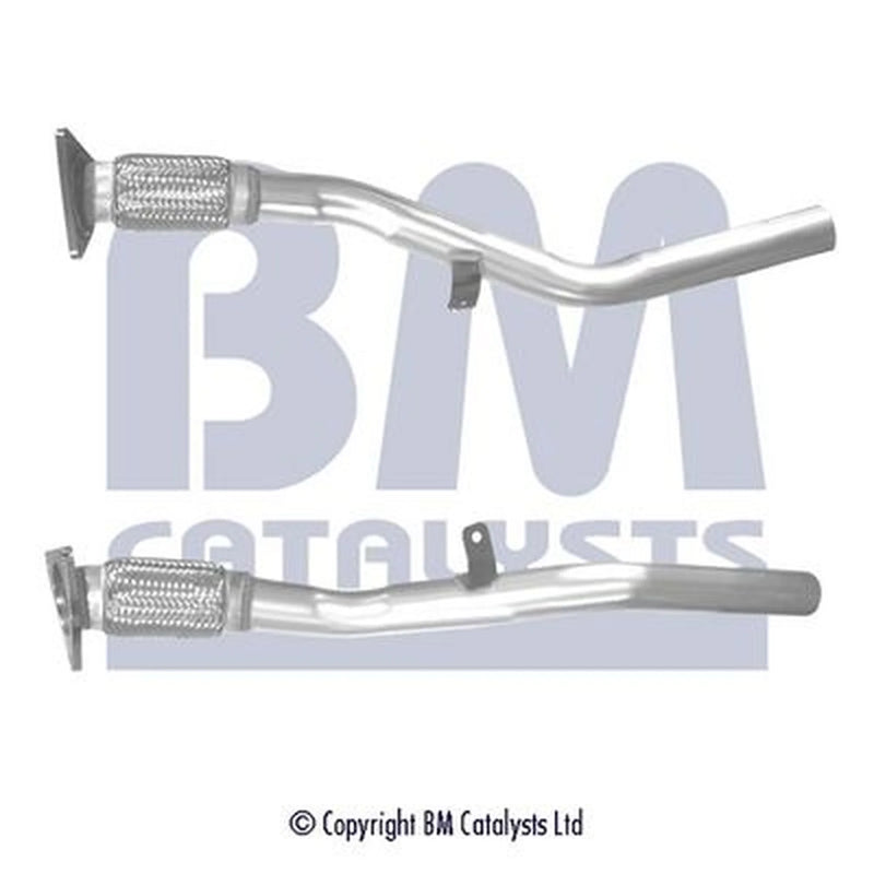 BM Catalysts Exhaust Pipe OD fits Renault Clio III 2009-2014 1.6