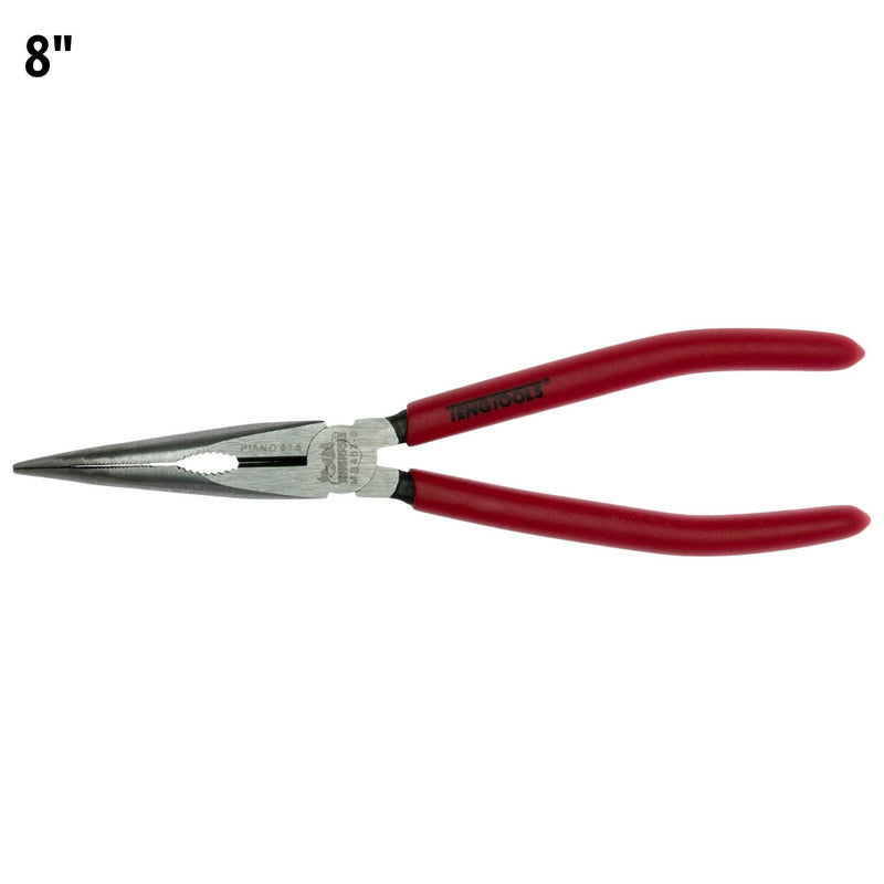 Teng Tools Bent Long Nose Plier 200mm Teng Tools - Dynamic Drive