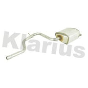 Klarius Box With Tail Pipe Rear fits Ford Mondeo 2000-2007 1.8 2.0