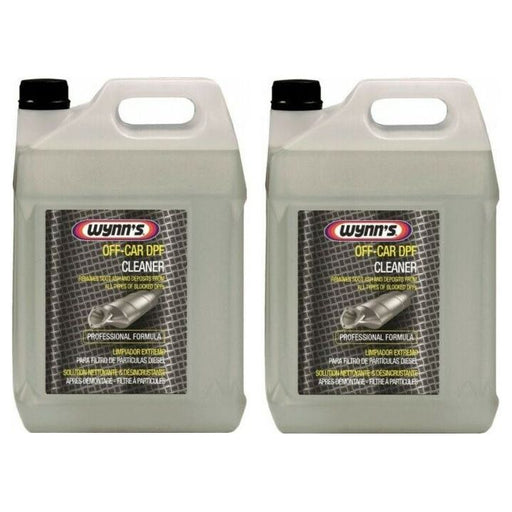 2x Wynns - Off Car DPF Diesel Particulate Filter Cleaner Flush Removes Deposits 5L Wynns - Dynamic Drive