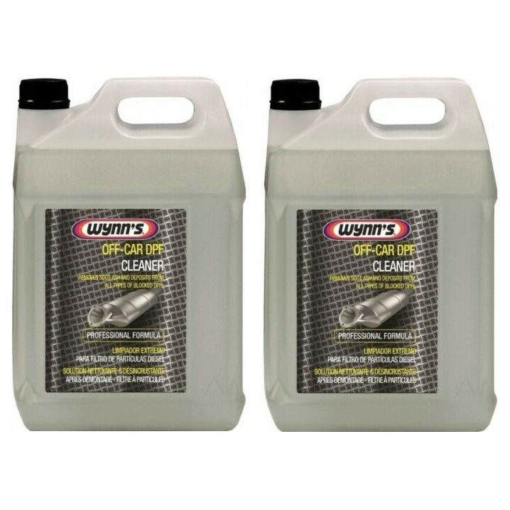 2x Wynns - Off Car DPF Diesel Particulate Filter Cleaner Flush Removes Deposits 5L Wynns - Dynamic Drive