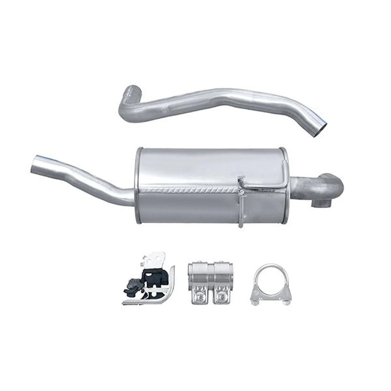 Hella End Silencer Rear fits Renault Grand Scénic II 2004-2006 1.6