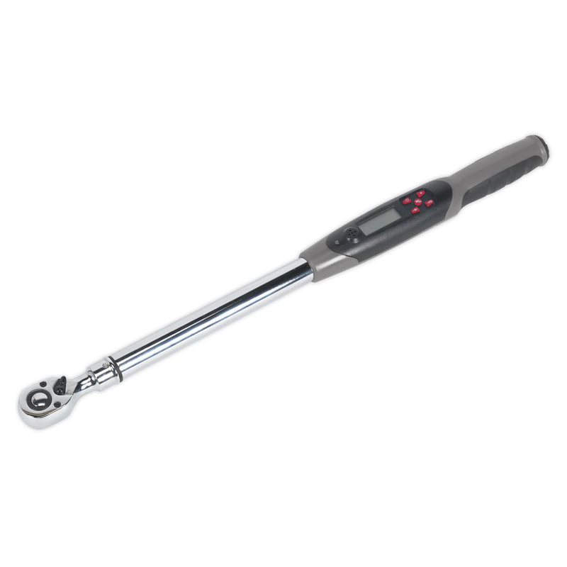 Sealey Angle Torque Wrench Digital 1/2"Sq Drive 20-200Nm(14.7-147.5lb.ft) STW306 Sealey - Dynamic Drive