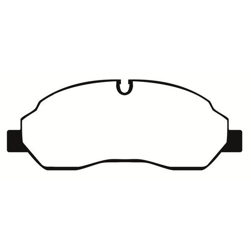 Abtex Front Brake Pad Set fits Ford Tourneo Custom V362 Bus 2012-2023