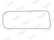 Summit Stick-On Commercial Lower Blind-Spot Mirror Glass fits Ford Connect RHS Summit - Bars 4 Cars