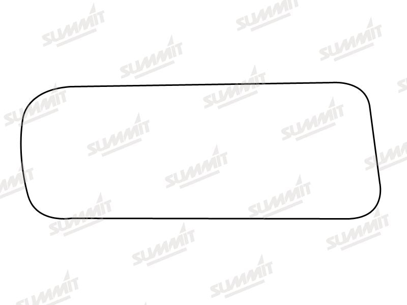 Summit Stick-On Commercial Lower Blind-Spot Mirror Glass fits Ford Connect RHS Summit - Bars 4 Cars