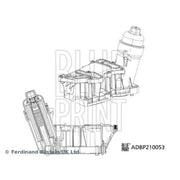 Blue Print Oil Filter Housing ADBP210053