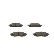 Bosch Front & Rear Pads fits Toyota C-Hr 2016 on 1.2 1.8 2.0