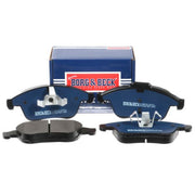Borg & Beck Front & Rear Brake Discs & Pads fits Renault Scénic III 2009-2016