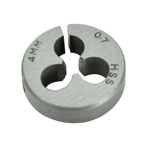 Faithfull HSS Straight Flute Split Die M4 x 0.7, 13/16in OD Faithfull - Dynamic Drive
