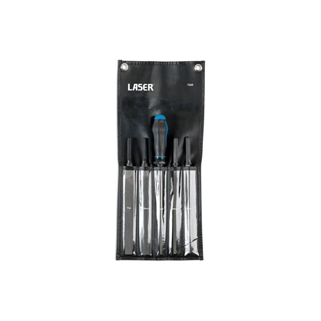 Laser Interchangeable File Set 5pc 7025 Laser - Dynamic Drive
