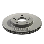 Juratek Front & Rear Brake Discs & Pads fits Toyota Auris 2006-2012